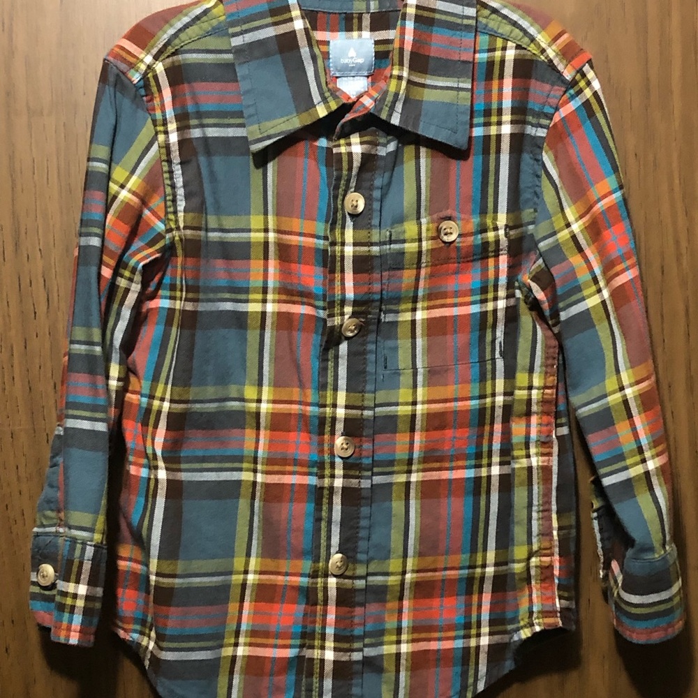 Baby Gap button down long sleeve size 18/24 months